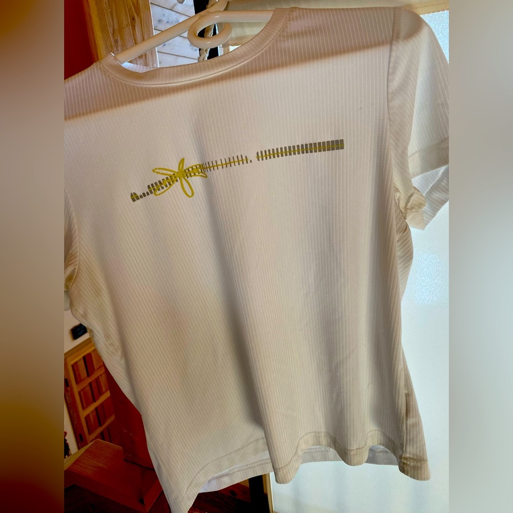 Sport shirt: running, biking, anything!  Short sleeve. Size Large